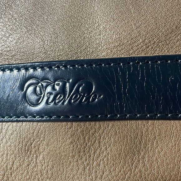 Tre Vero two tone leather handbag with dust bag - Picture 6 of 16